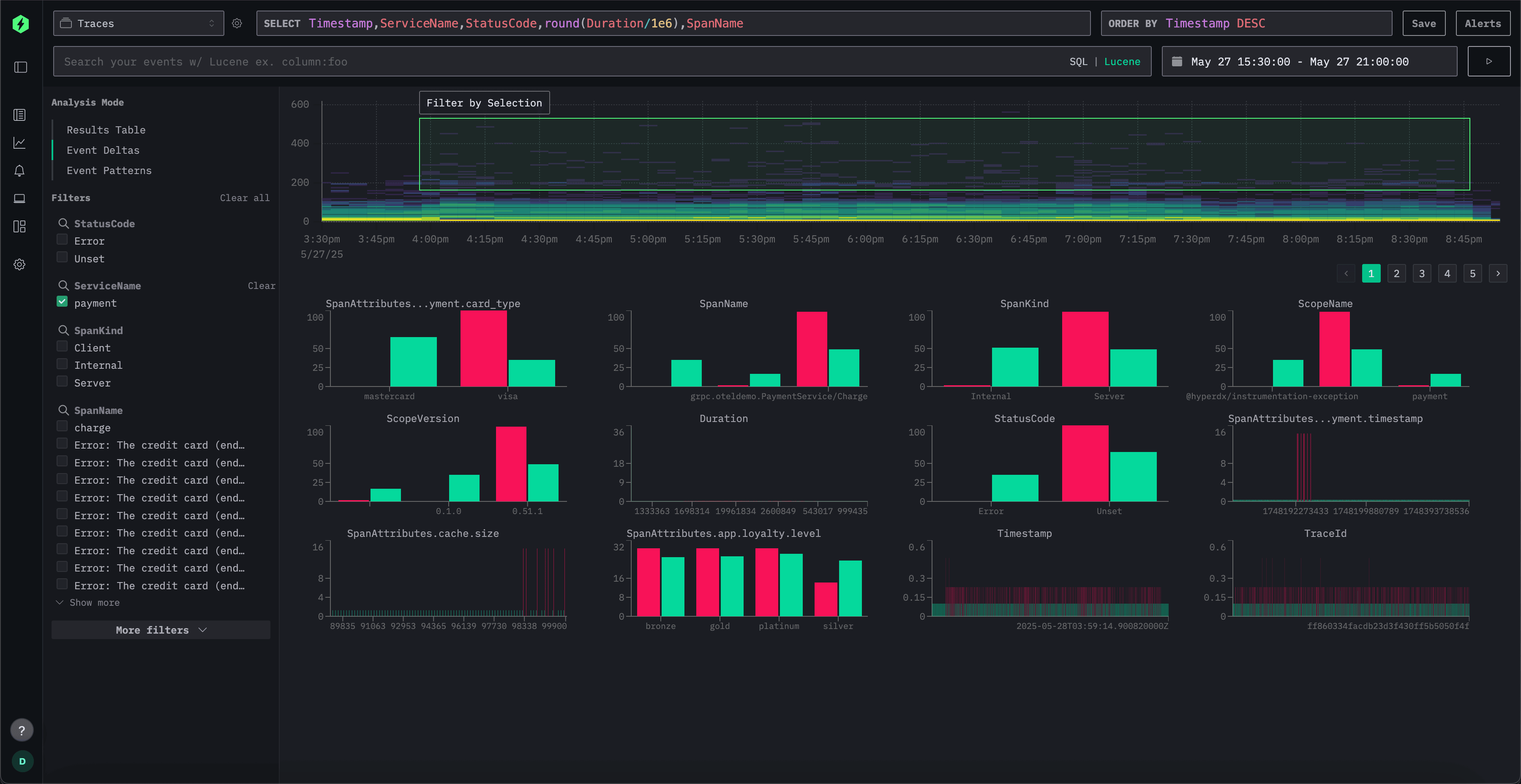 Landing page